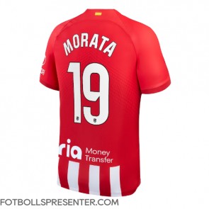 Atletico Madrid Alvaro Morata #19 Hemma Matchtröja 2023-24 Kortärmad
